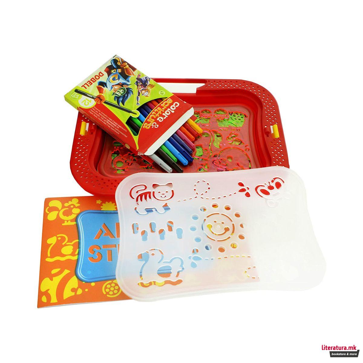 Шаблони за цртање, Фарма 