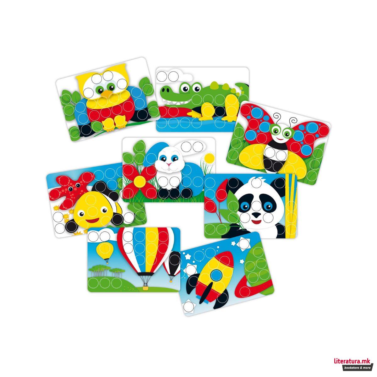 Табла со пинови за најмали, Fanta Color Junior 