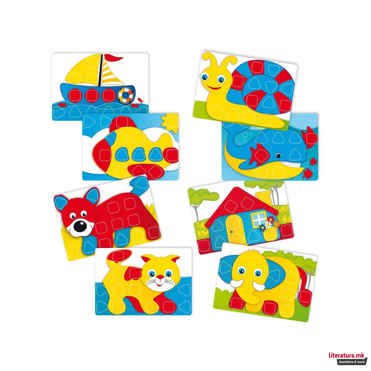 Табла со пинови за најмали, Fanta Color Baby 