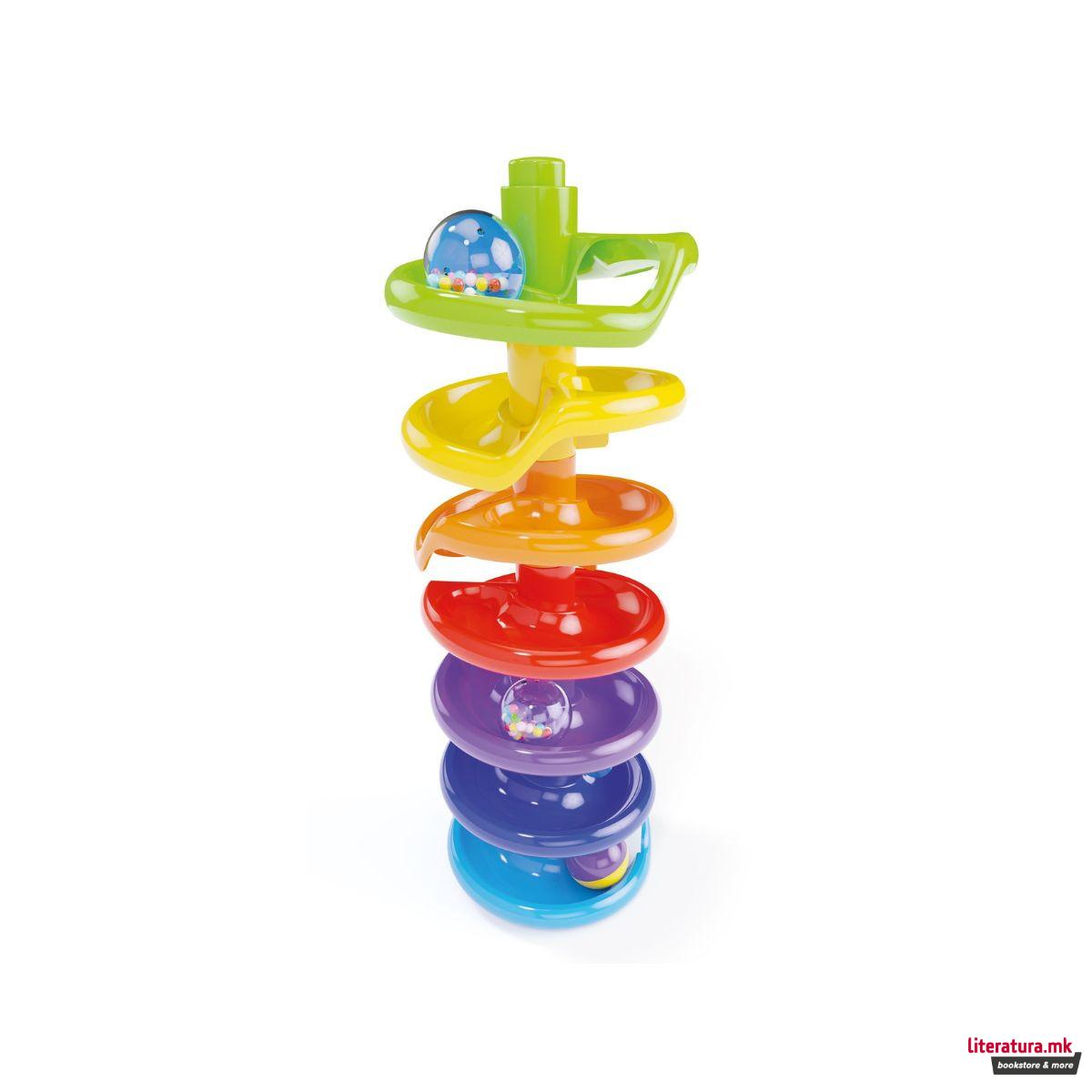 Играчка - спирална кула со топчиња, Spiral Tower 