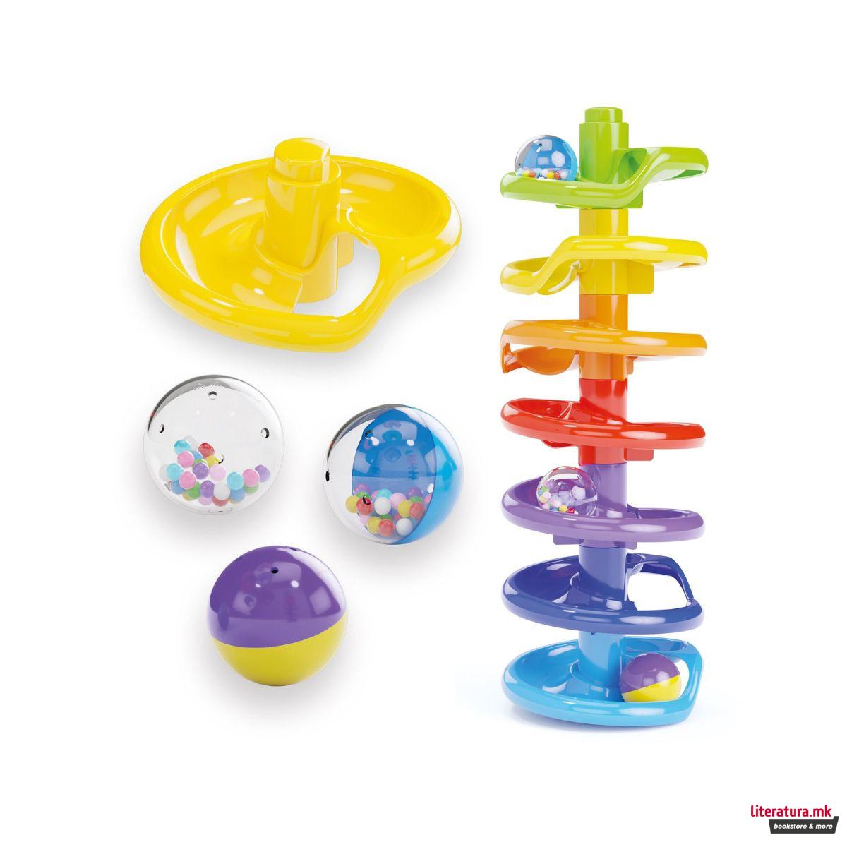 Играчка - спирална кула со топчиња, Spiral Tower 