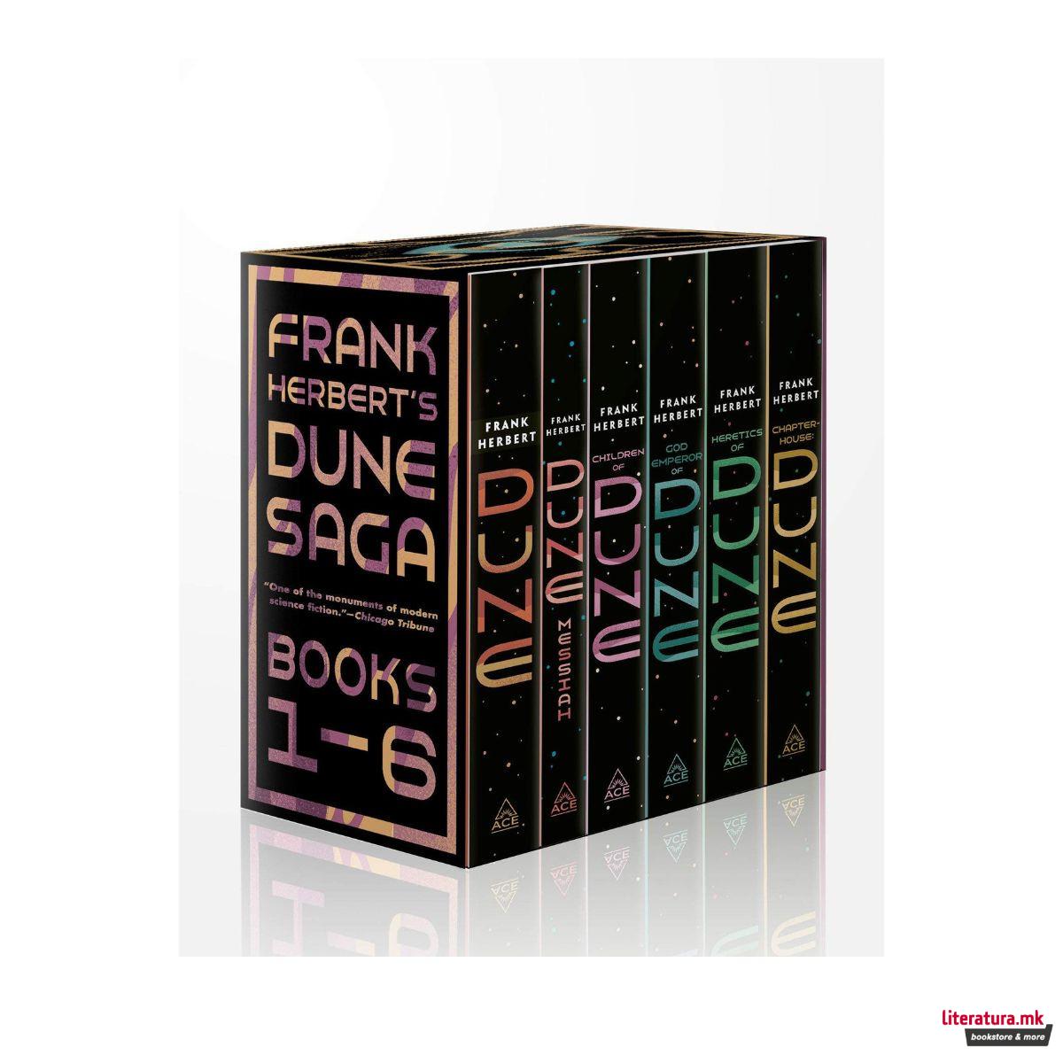 Frank Herbert's Dune Saga 6-Book Boxed Set 