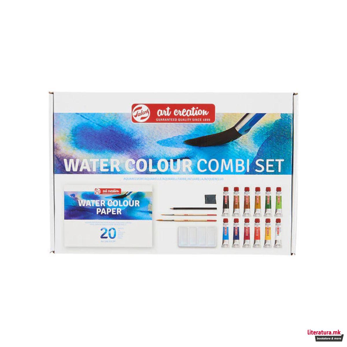 Сет акварели, Talens Art Creation Watercolour combiset, 12 x 12 мл 