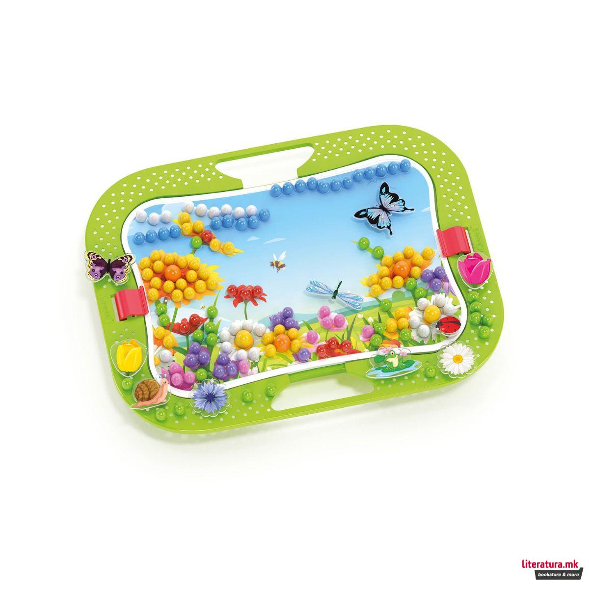 Табла со пинови и фигури, Nature Fun Bugs & Pegs, 316 парчиња 