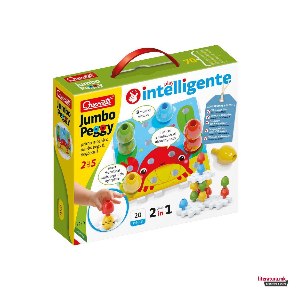 Табла со пинови, Jumbo Peggy, 20 парчиња 