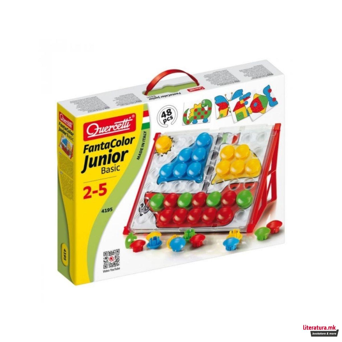 Табла со пинови, Fanta Color Junior Basic, 48 парчиња 