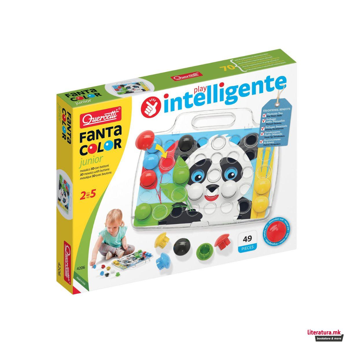 Табла со пинови, Fanta Color Junior, 49 парчиња 