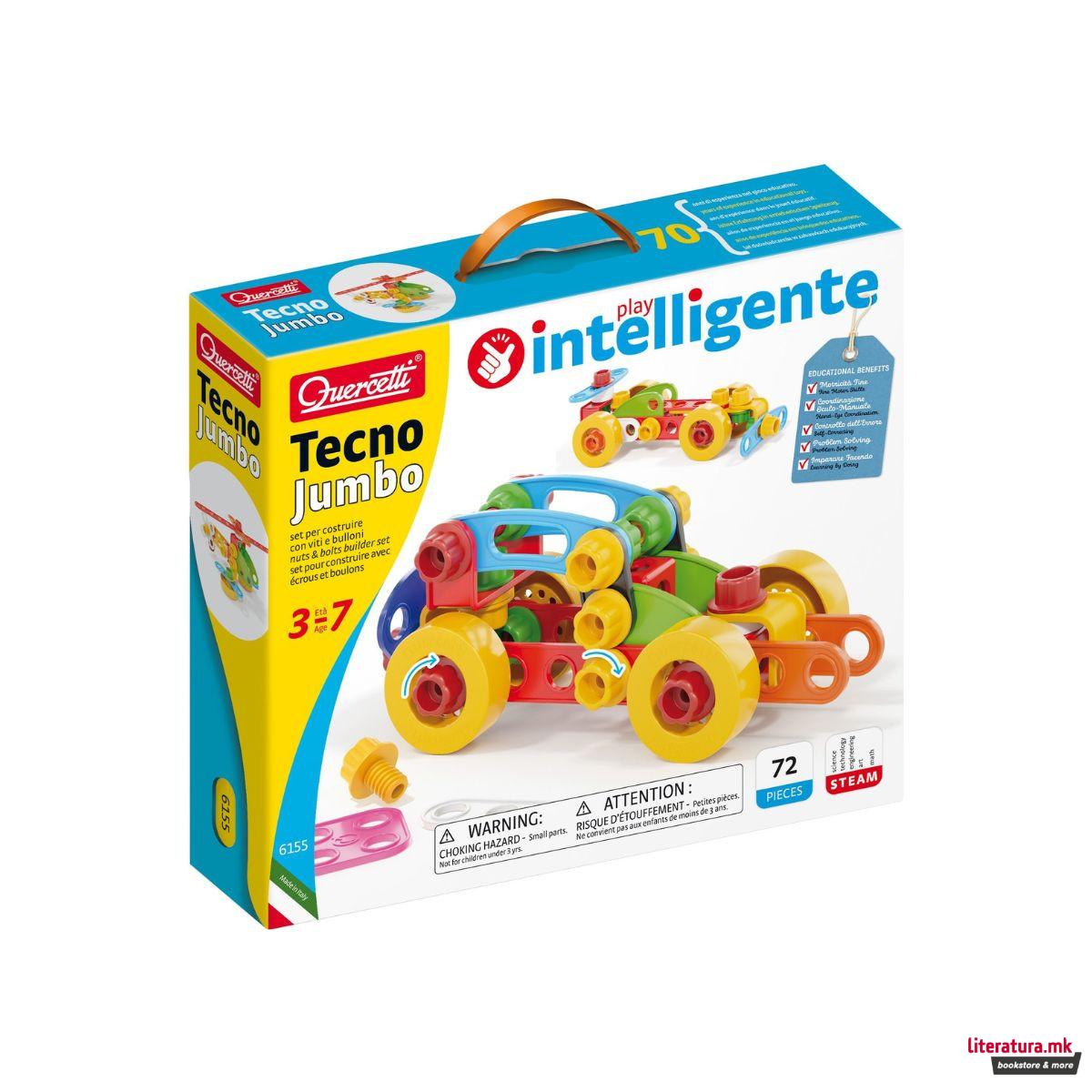 Сет за градба, Tecno Jumbo, 72 парчиња 