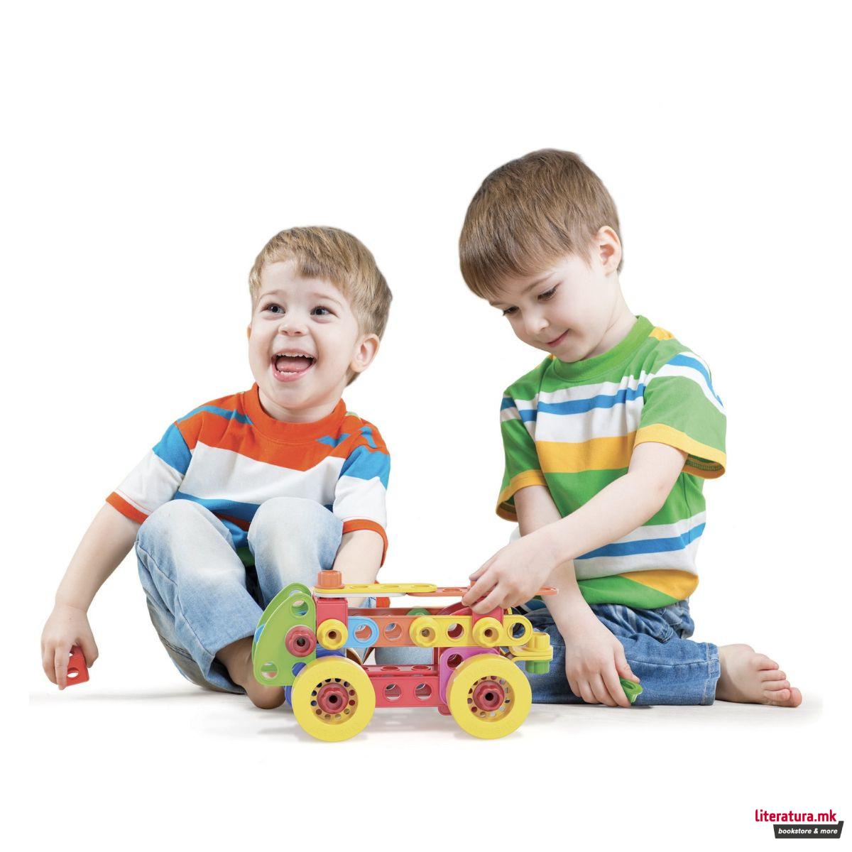 Сет за градба, Tecno Jumbo, 72 парчиња 