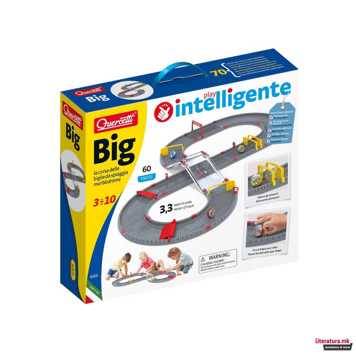 Патека за топчиња, Big Marbledrome, 60 парчиња 