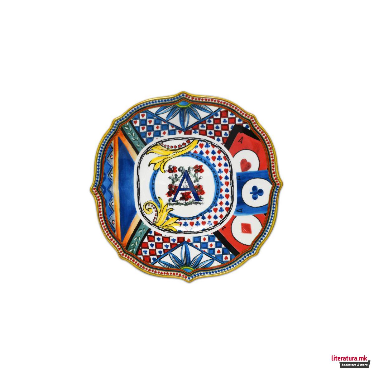 Длабокa чинија за супа, Regina di Cuori 