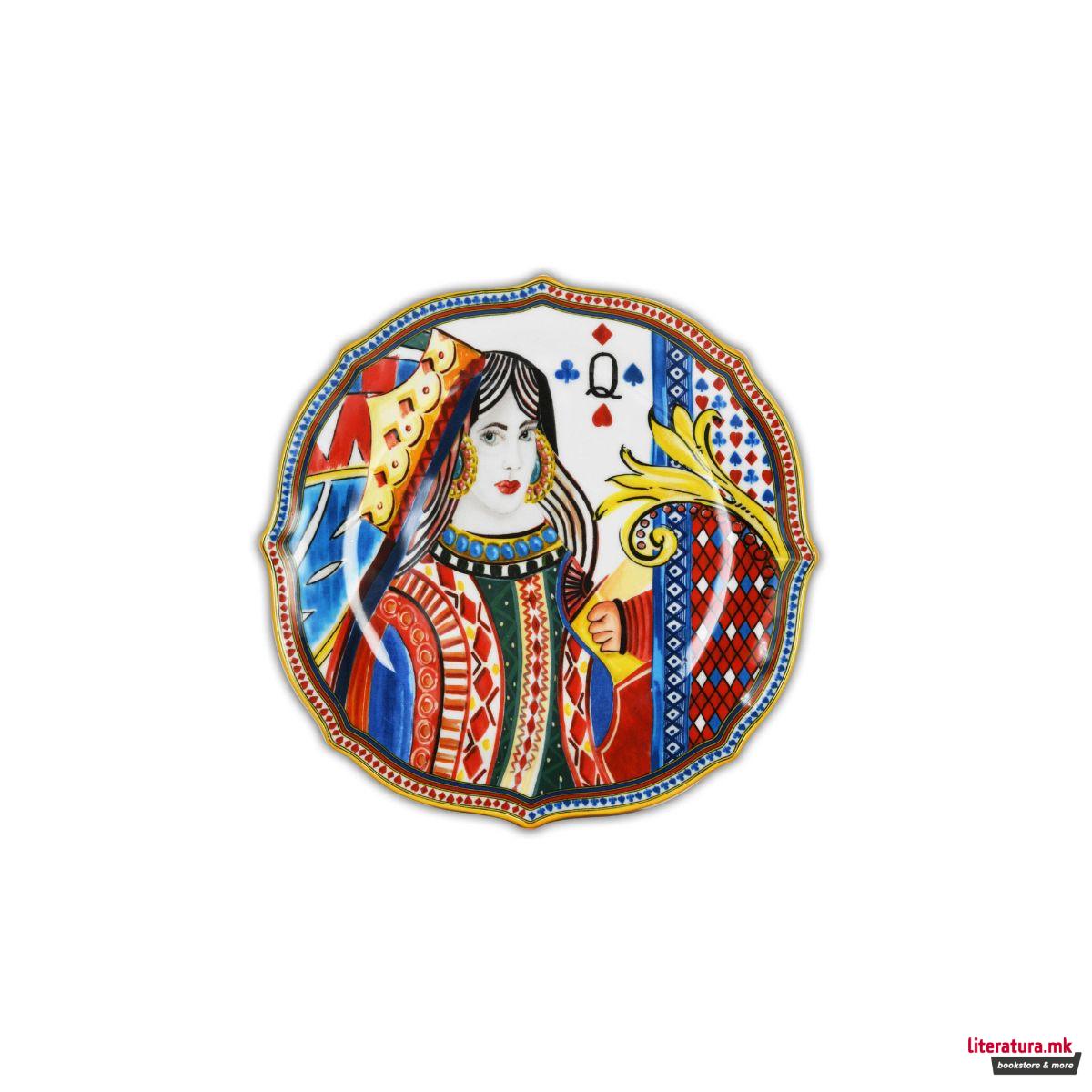 Чинија за десерт, Regina di Cuori 