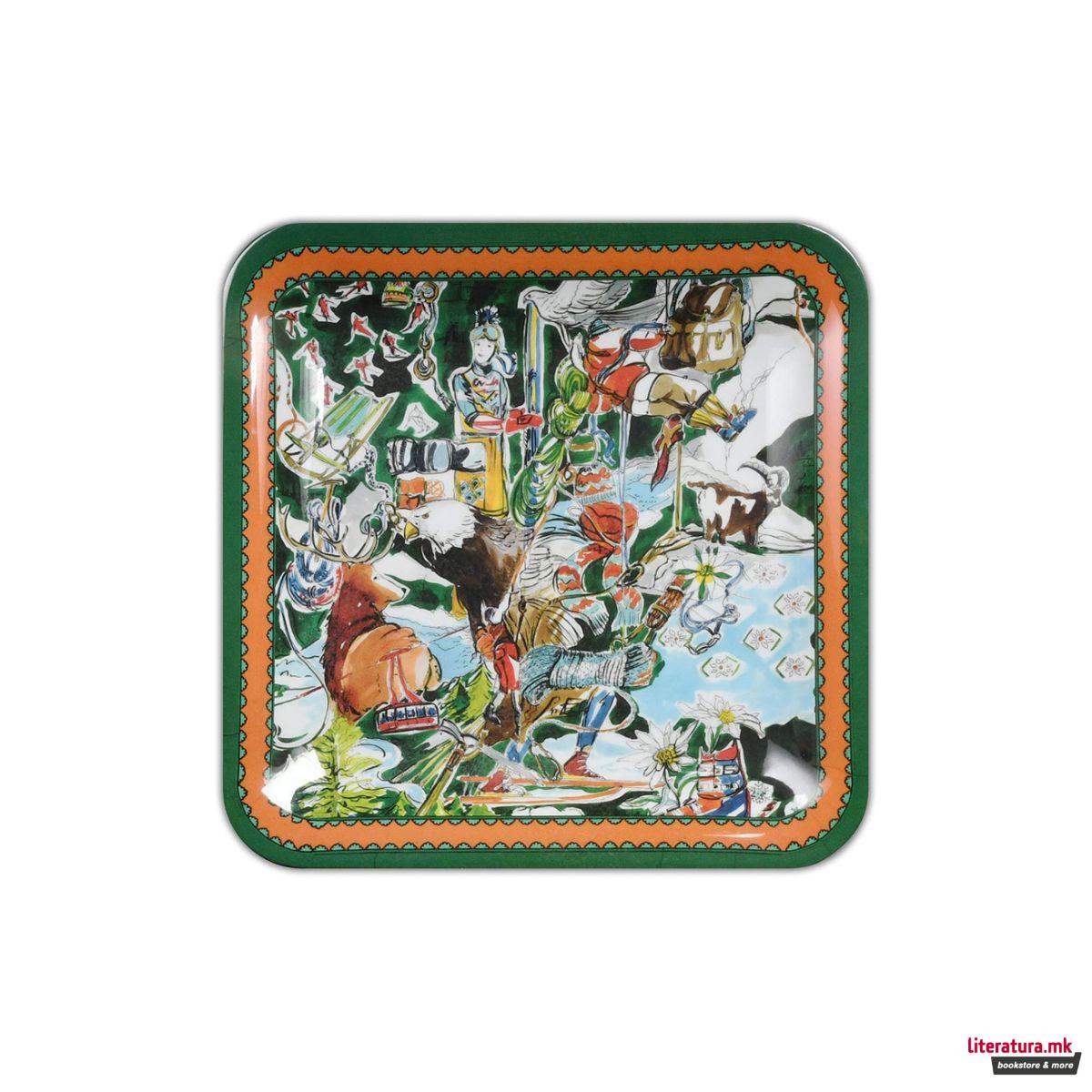 Послужавник - квадратен, Città Storiche - Le Alpi 