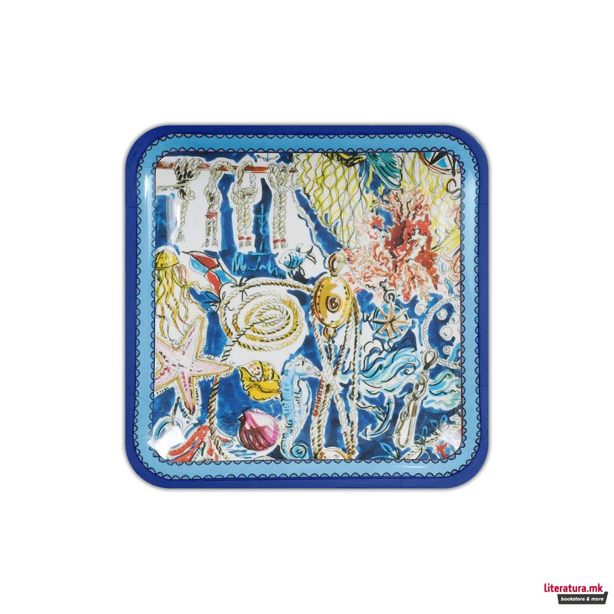 Послужавник - квадратен, Città Storiche - Il Mediterraneo