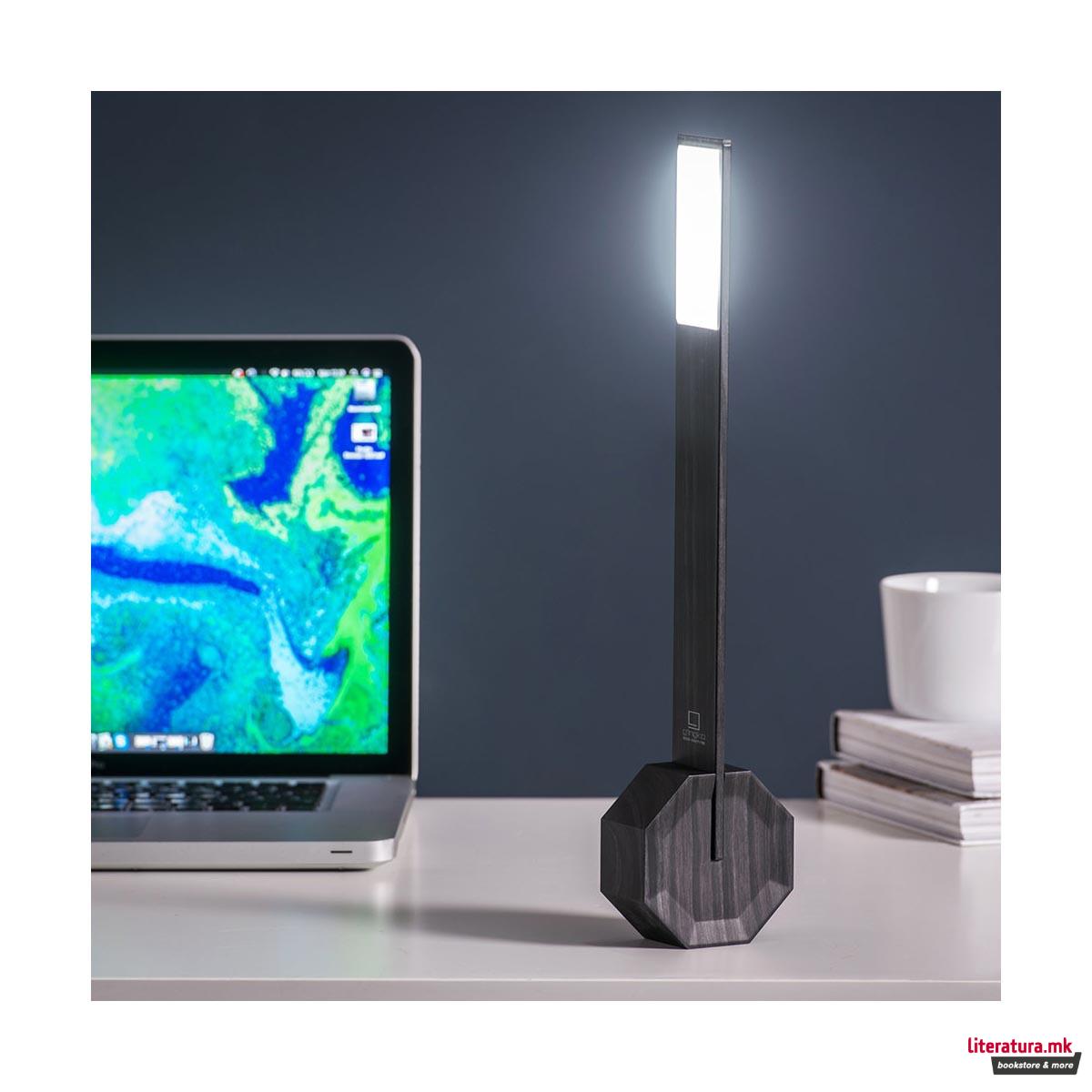 Ламба за биро, Octagon One Portable Light, црнa 