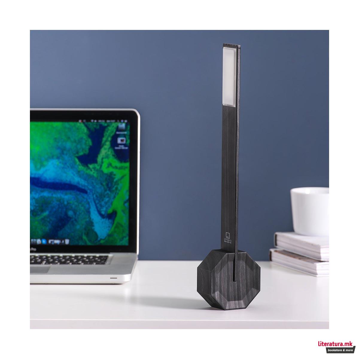 Ламба за биро, Octagon One Portable Light, црнa 