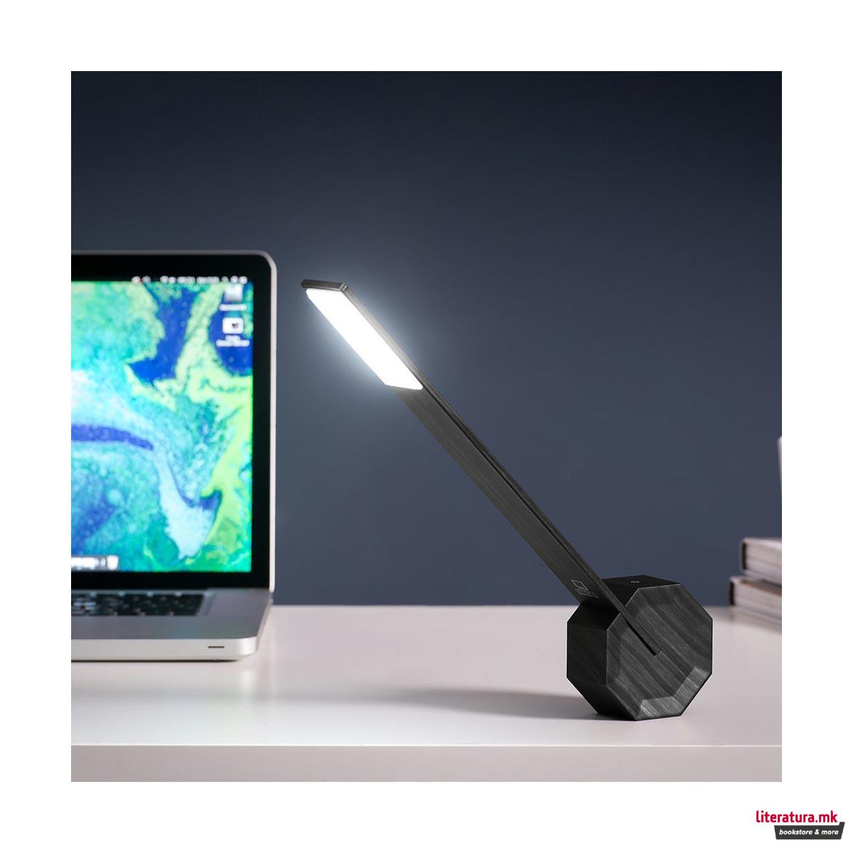 Ламба за биро, Octagon One Portable Light, црнa 