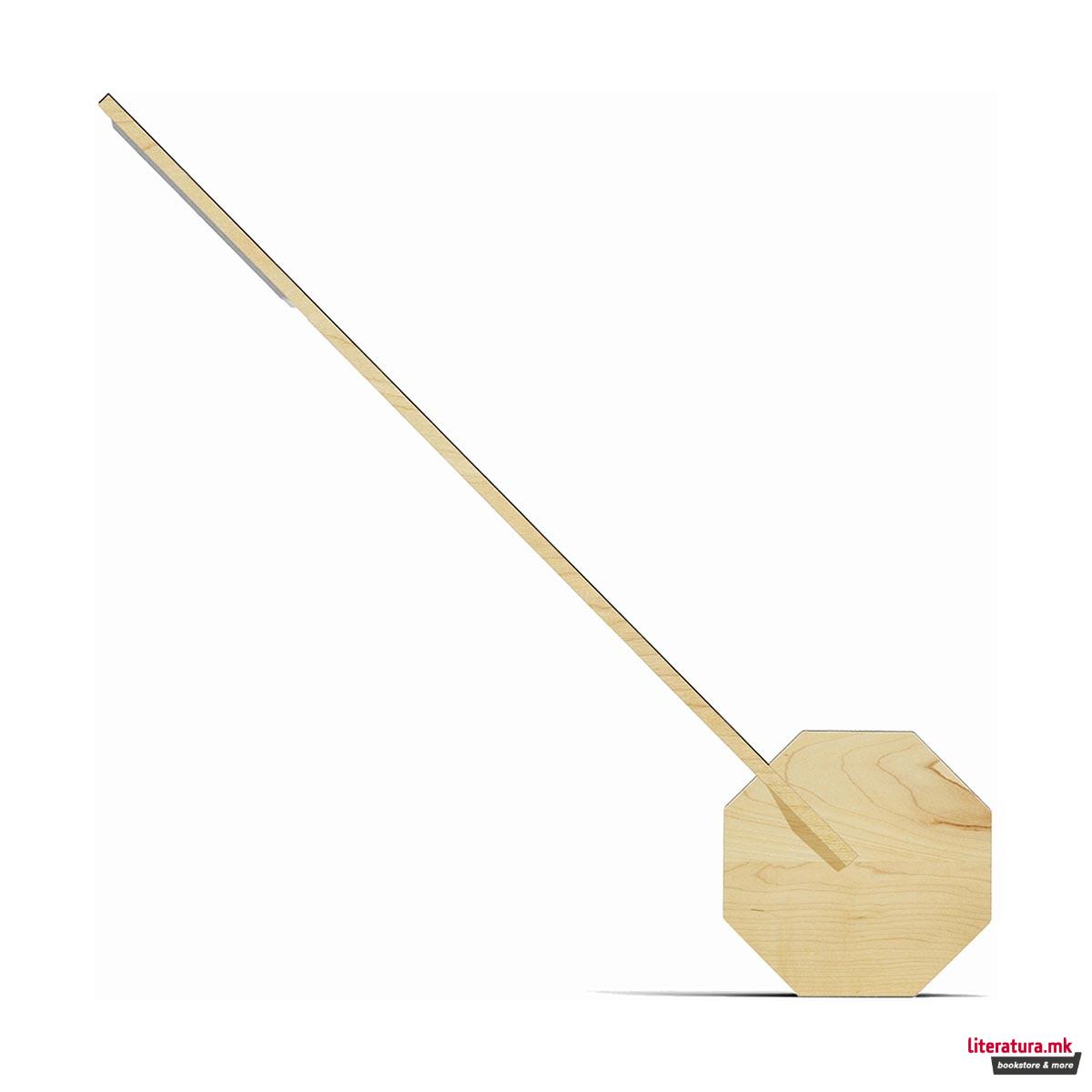 Ламба за биро, Octagon One Portable Light, дрво - јавор 