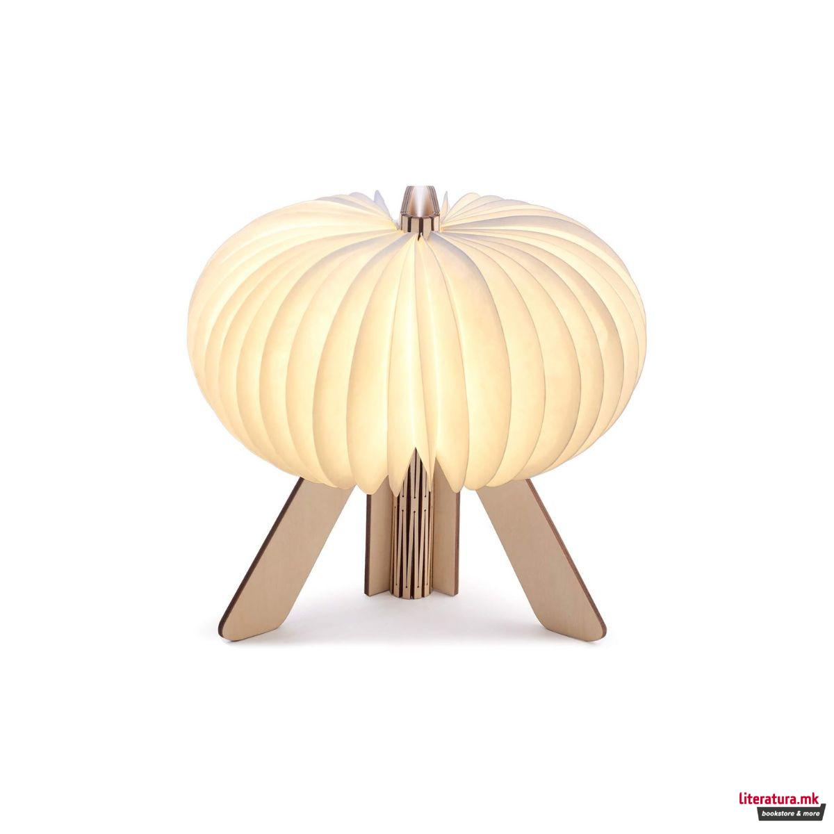 Паметна ламба - R, The R Space Lamp, дрво - јавор 