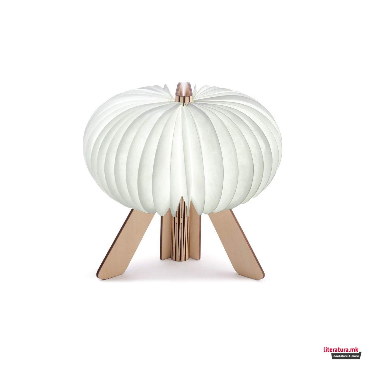 Паметна ламба - R, The R Space Lamp, дрво - јавор 