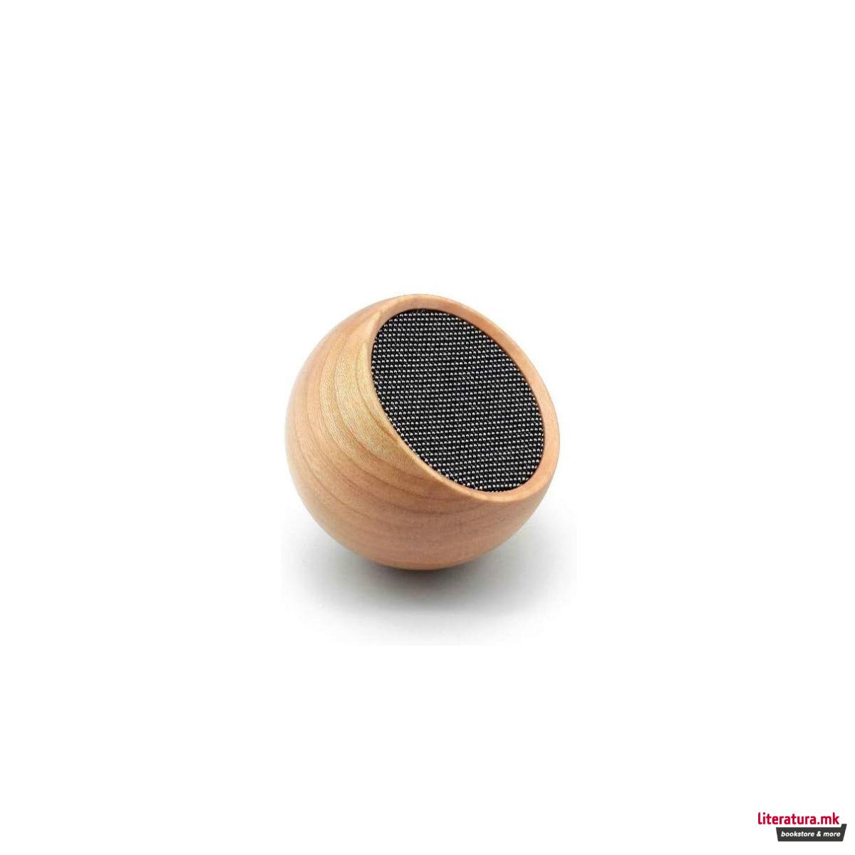 Селфи звучник, Tumbler Selfie Bluetooth Speaker, дрво - цреша 