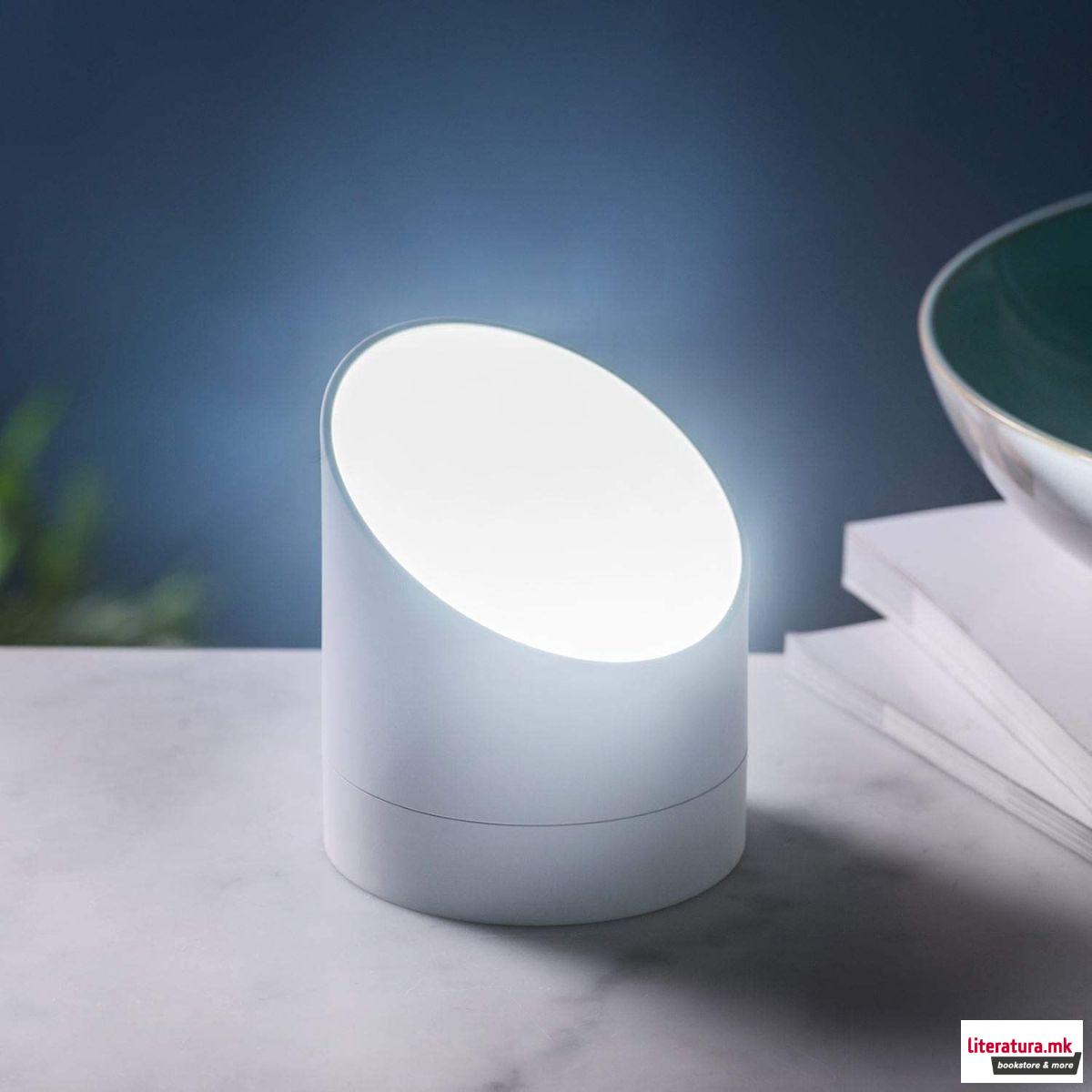 Будилник, The Edge Light Alarm Clock, бел 