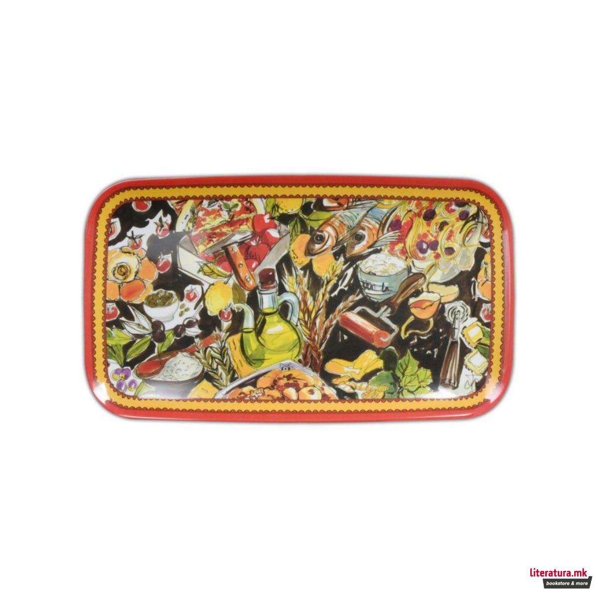 Послужавник - правоаголен, Città Storiche - Prodotti Tipici 