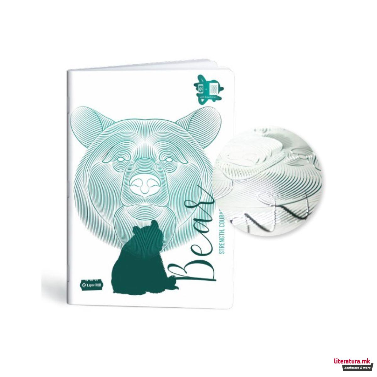 Тетратка, Lipa Mill, Animals, A4, линии 