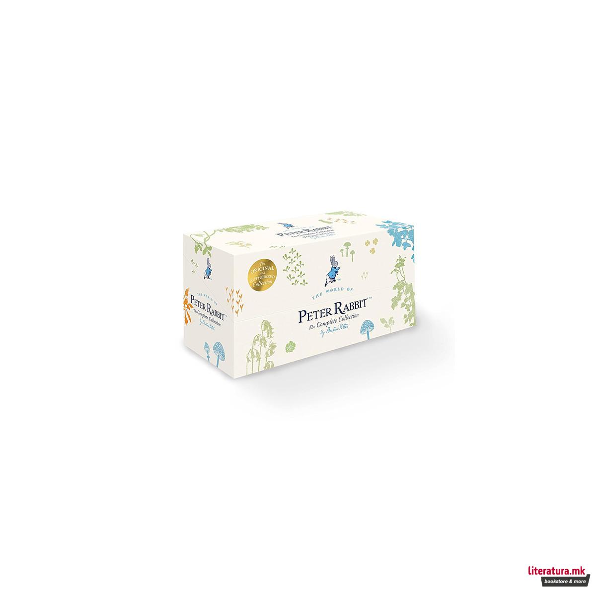 The World of Peter Rabbit: The Complete Collection of Original Tales 1-23 White Jackets 