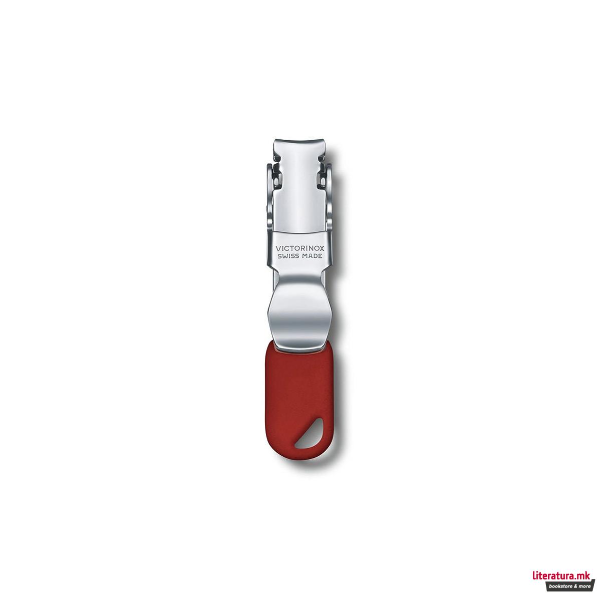 Грицкалка за нокти, Victorinox, црвена 
