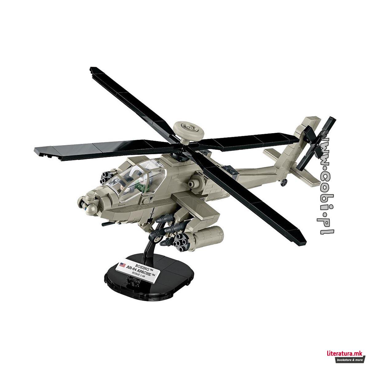 Коцки за градба, Armed Forces, AH-64 Apache, 510 парчиња