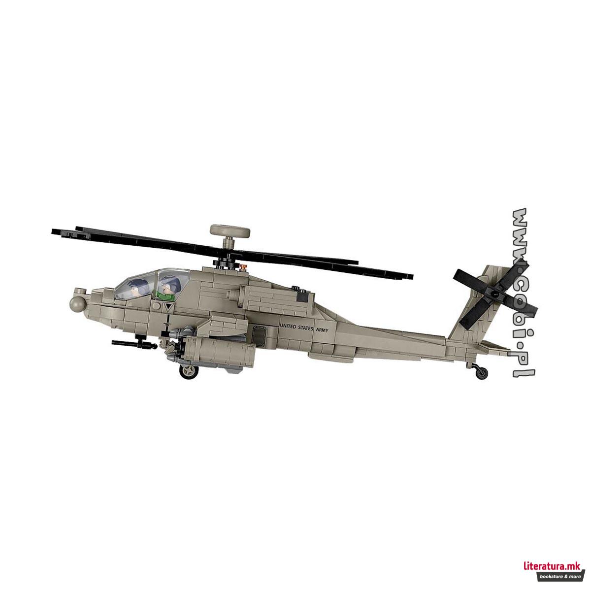 Коцки за градба, Armed Forces, AH-64 Apache, 510 парчиња
