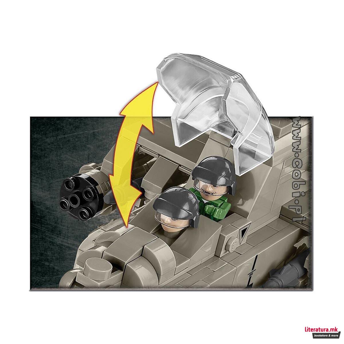 Коцки за градба, Armed Forces, AH-64 Apache, 510 парчиња