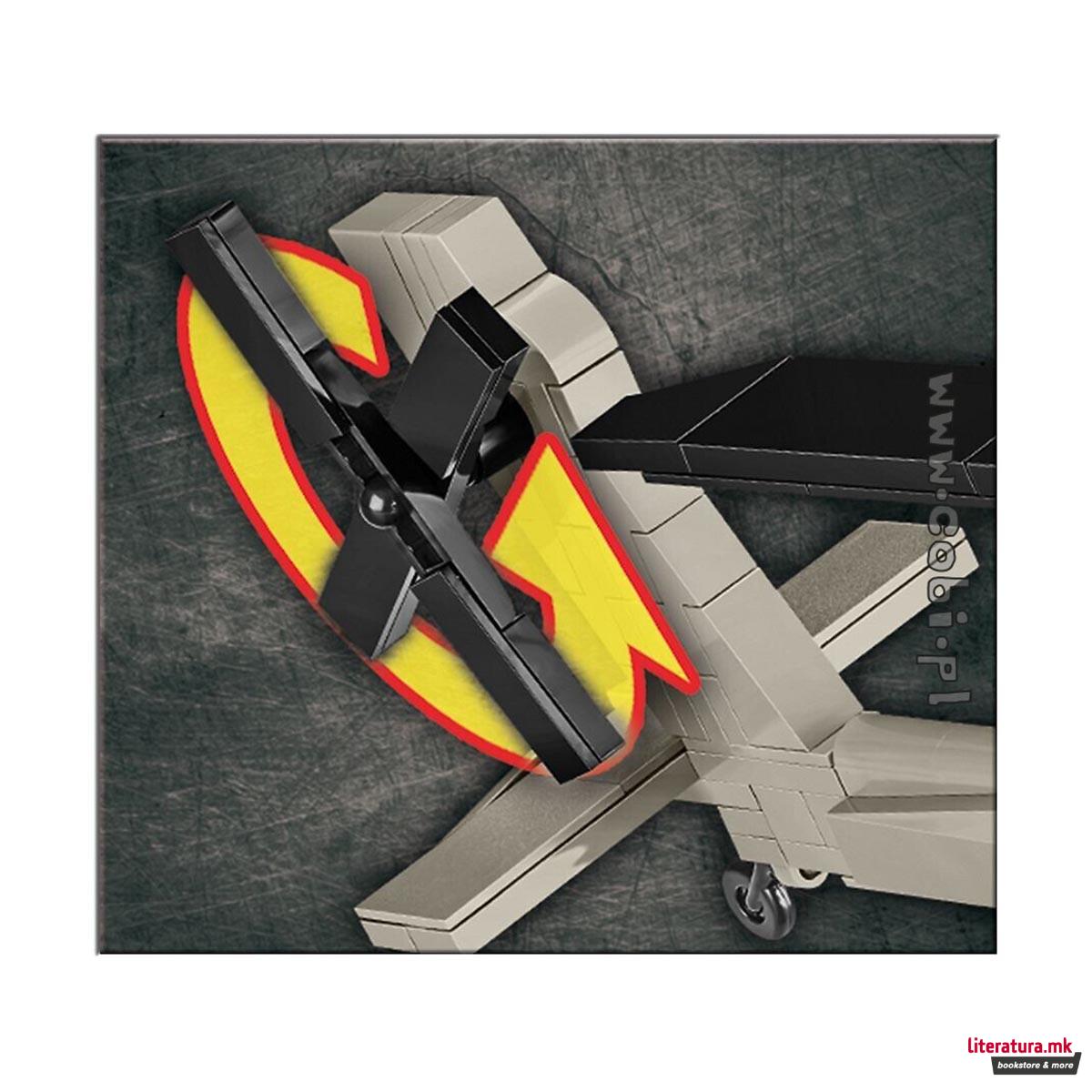 Коцки за градба, Armed Forces, AH-64 Apache, 510 парчиња