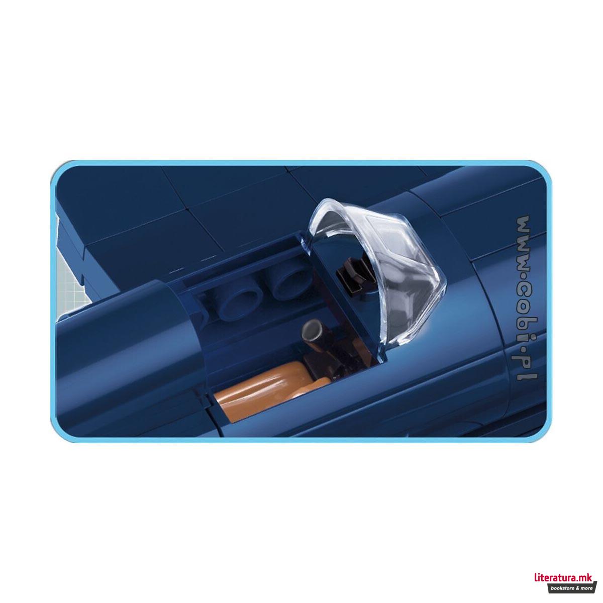 Коцки за градба, Korean War Historical Collection, AU-1 Corsair, 330 парчиња 