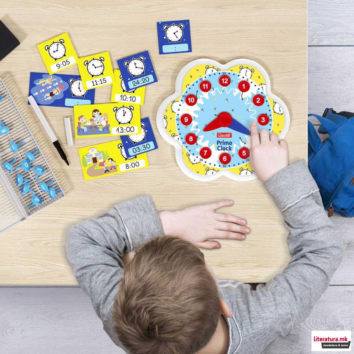 Едукативен сет, Play Montessori - Primo Clock 