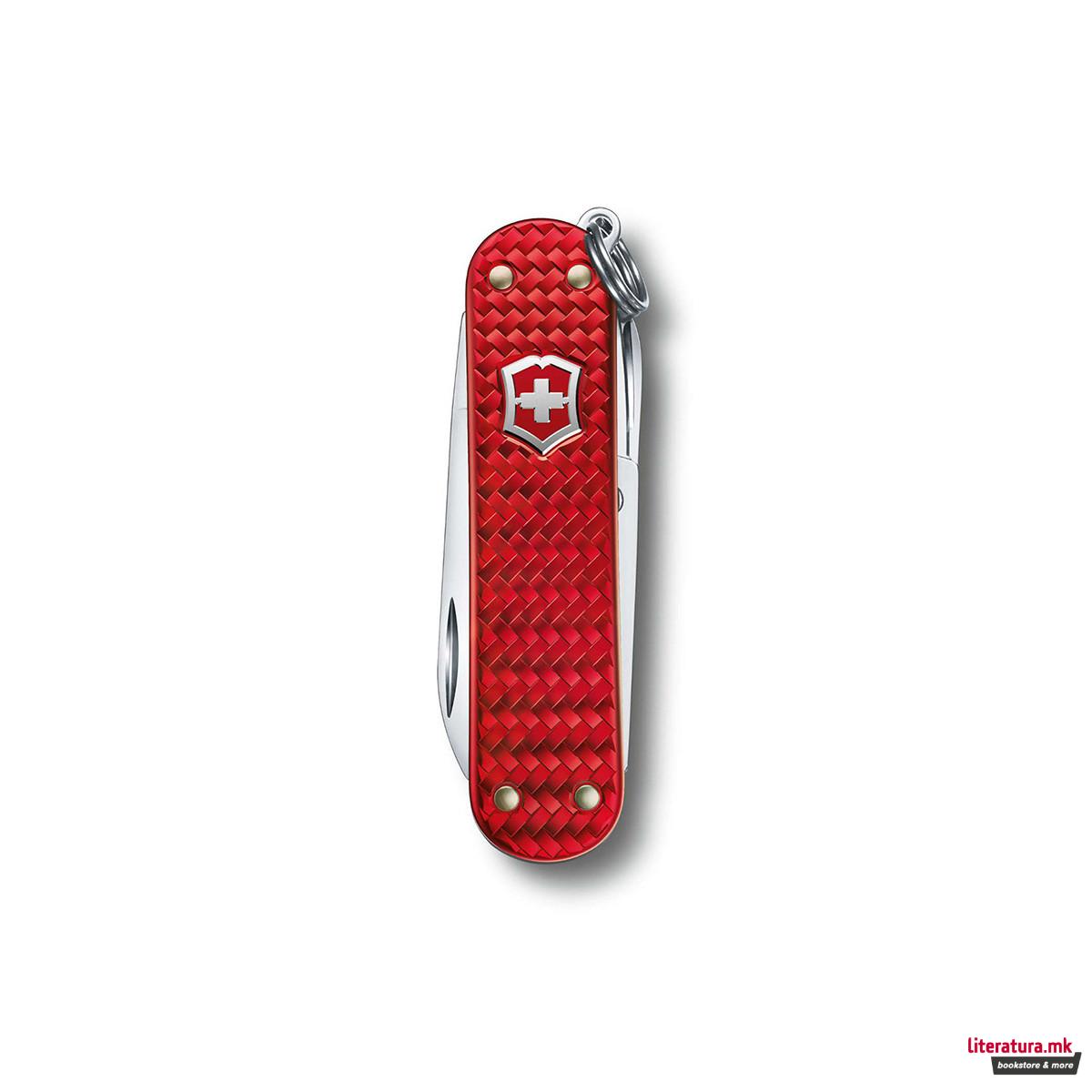 Џебно ноже, Victorinox, Classic Precious Alox Collection, 58мм, црвено 