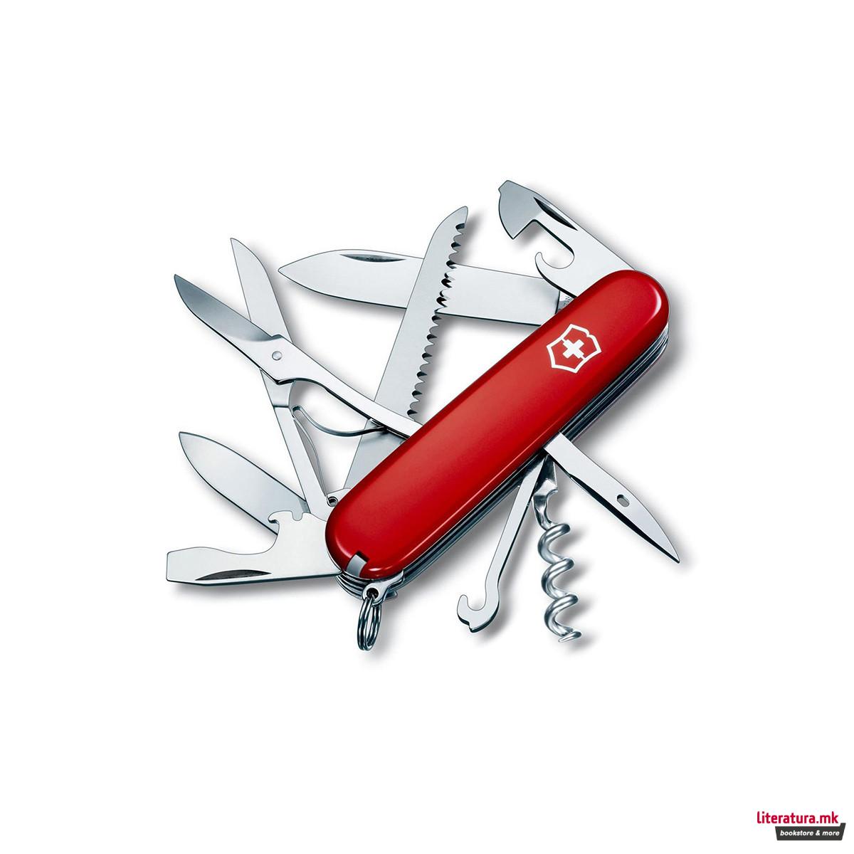 Џебно ноже, Victorinox, Hunstman, 91 мм, црвено 