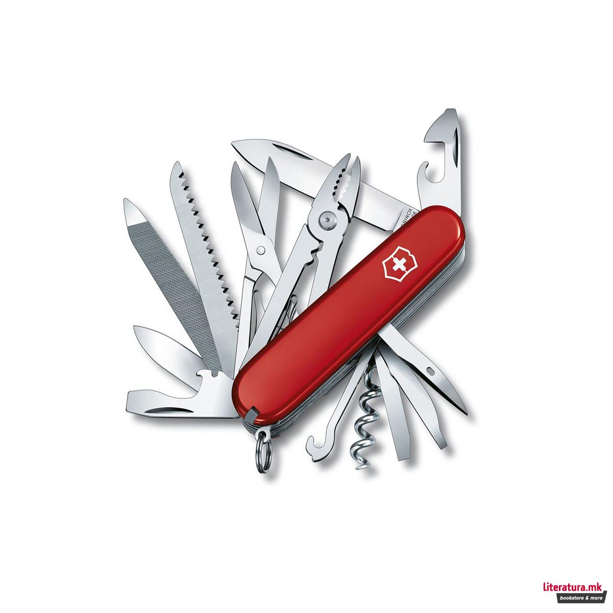 Џебно ноже, Victorinox, Handyman, 91мм, црвено 