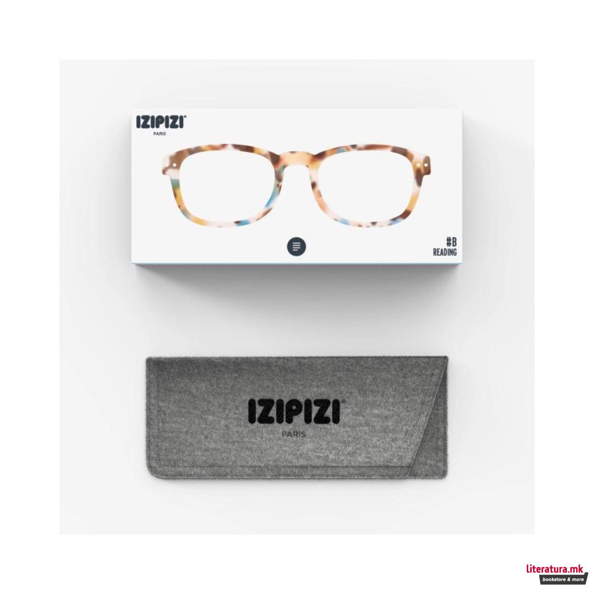 Очила за читање, #B, Blue Tortoise, +1.5 