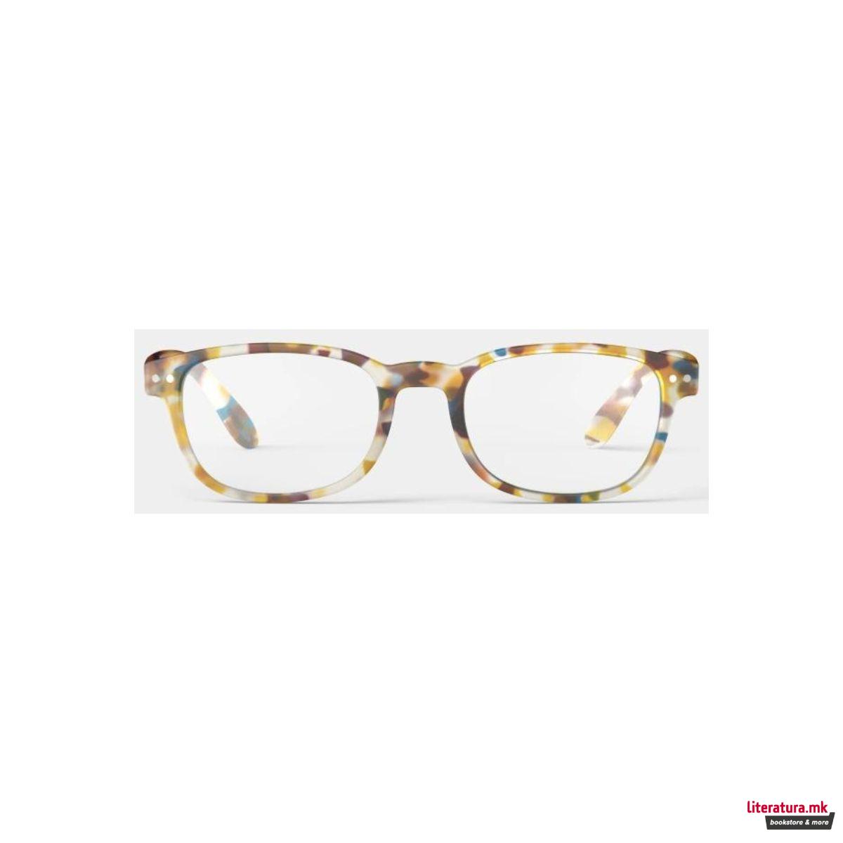 Очила за читање, #B, Blue Tortoise, +1 