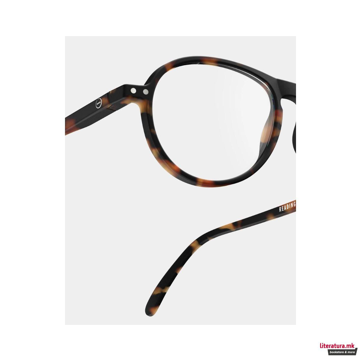 Очила за читање, #K, Tortoise, +1 