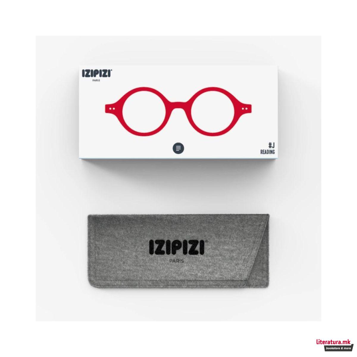 Очила за читање, #J, Red, +2 