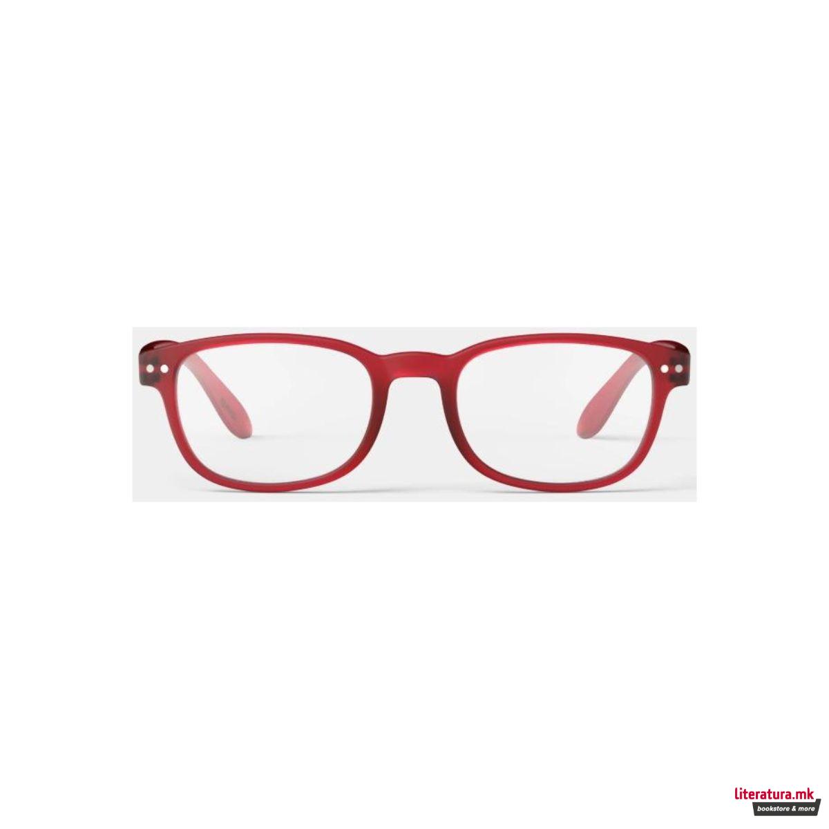 Очила за читање, #B, Red, +1.5 