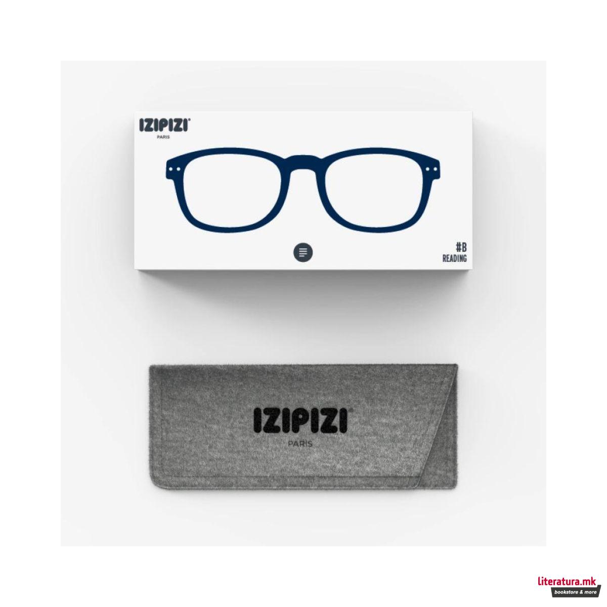 Очила за читање, #B, Navy blue, +1 