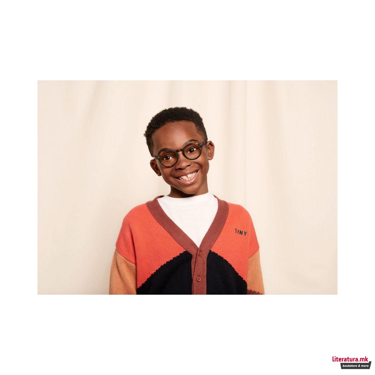 Детски очила за екран, #D, Blue Tortoise 