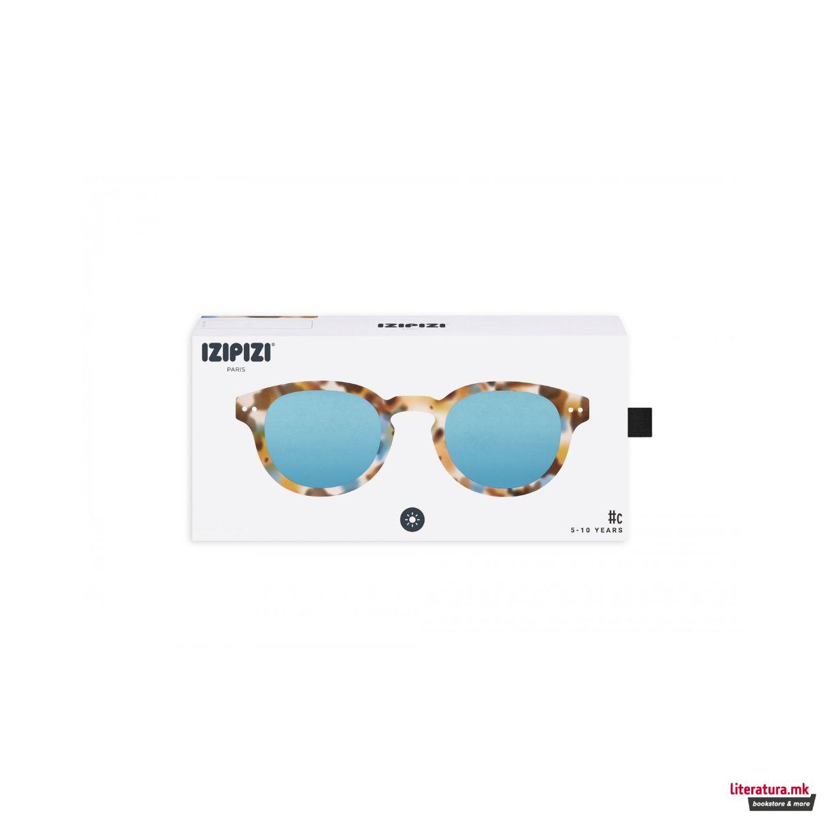 Детски очила за сонце, #C, Blue Tortoise Mirror 