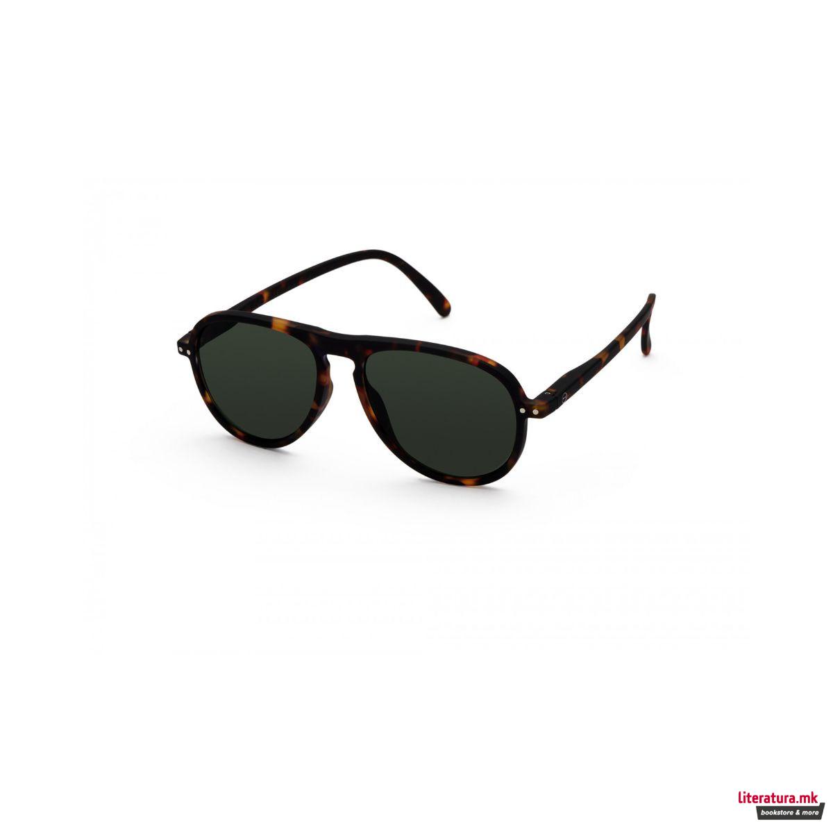 Очила за сонце, #I, Tortoise Green Lenses 