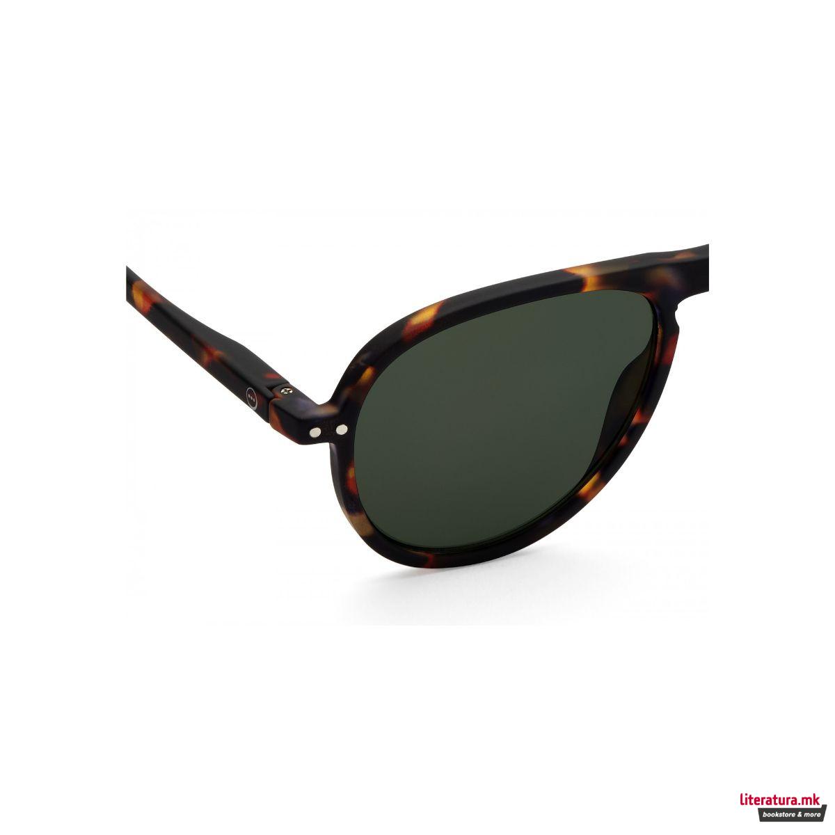 Очила за сонце, #I, Tortoise Green Lenses 
