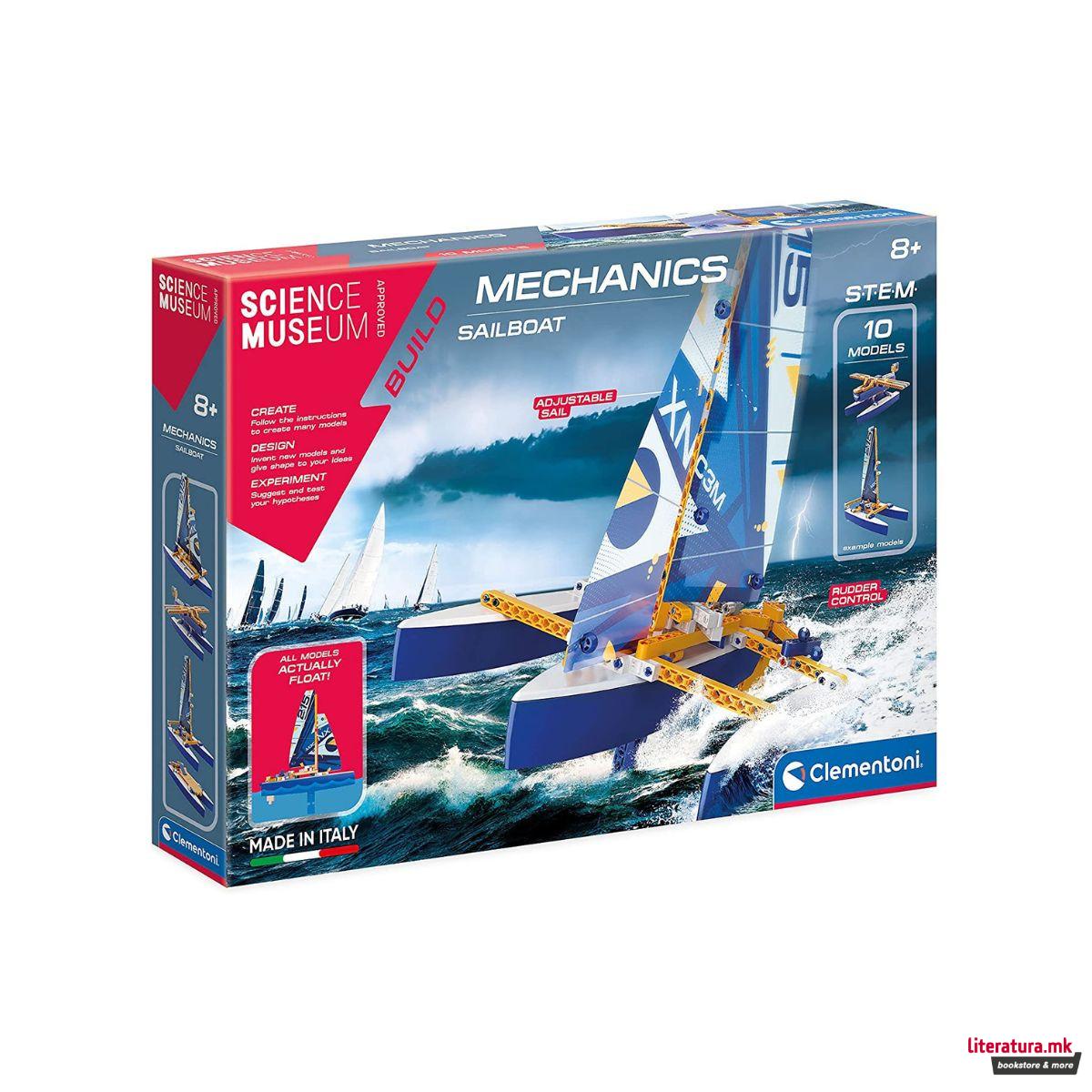 STEM-сет, Science Museum Build, Mechanics - Sailboat 